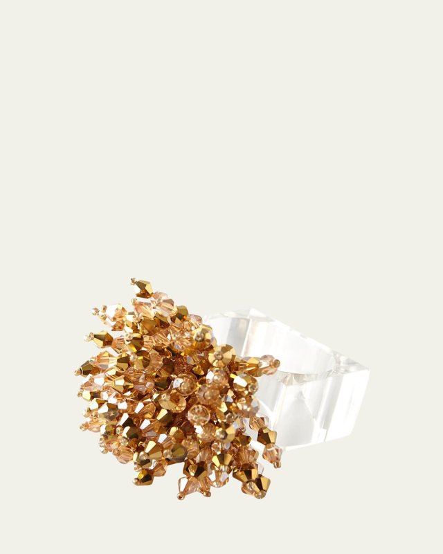Brilliant Napkin Ring - Golden